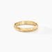 Alliance Hercule Striee Demi Jonc Classique Or Jaune - Alliances Famille | Histoire d’Or