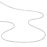 Cha&icirc;ne Alyze Argent Blanc - Chaines Femme | Histoire d&rsquo;Or