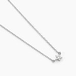 Collier Saya Argent Blanc Oxyde De Zirconium - Colliers fantaisie Femme | Histoire d&rsquo;Or