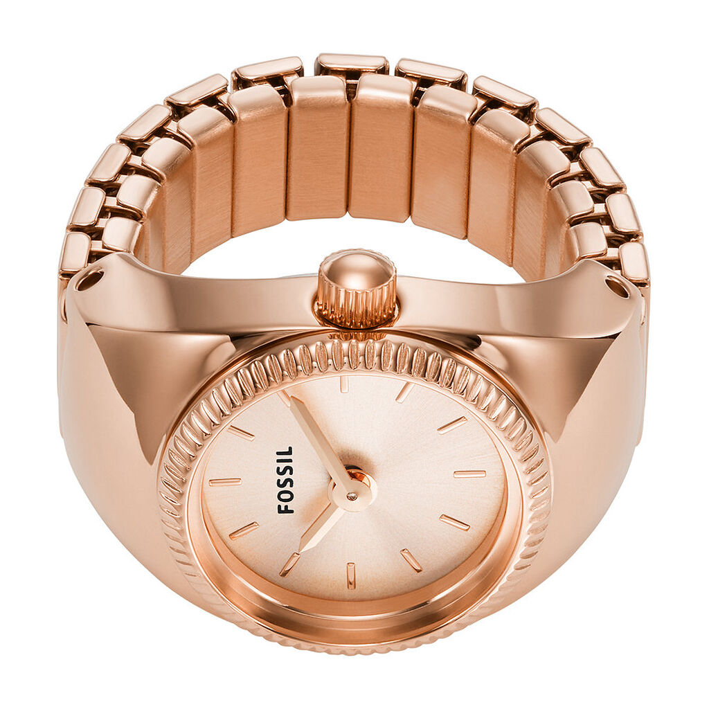 Montre Fossil Watch Ring Rose - Montres Femme | Histoire d’Or