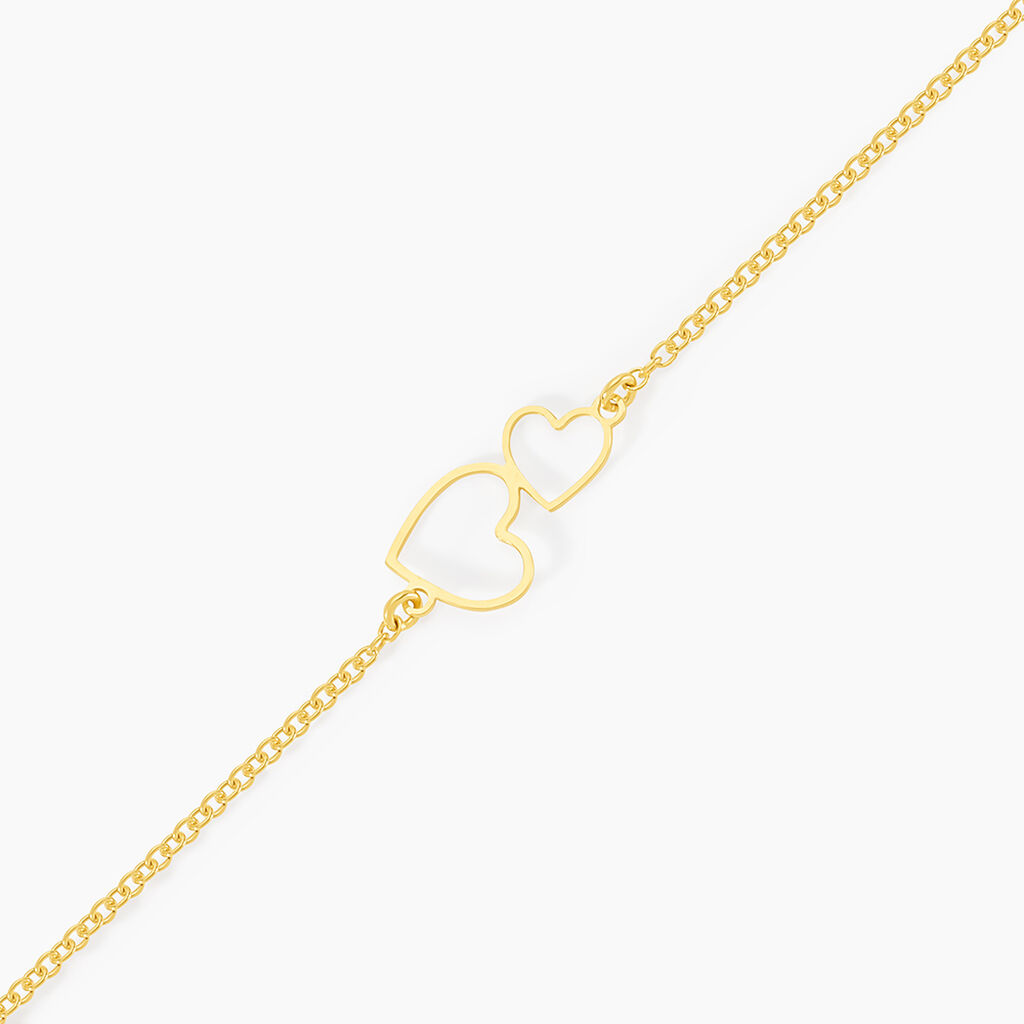 Bracelet Estina Argent Dor&eacute; - F&ecirc;te des m&egrave;res Femme | Histoire d&rsquo;Or