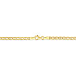 Bracelet Or Jaune Capucin Maille Marine - Bracelets cha&icirc;ne Femme | Histoire d&rsquo;Or