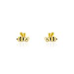 Boucles D'oreilles Puces Giosetta Or Jaune - Clous d'oreilles Enfant | Histoire d&rsquo;Or