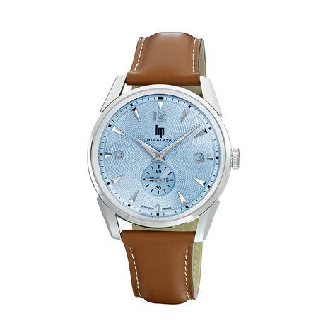 Montre Lip Himalaya 40 Bleu Sky - Montres &eacute;tanches Homme | Histoire d&rsquo;Or