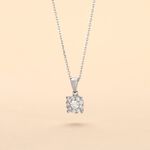 Collier Artemis Or Blanc Diamant - Colliers Femme | Histoire d&rsquo;Or