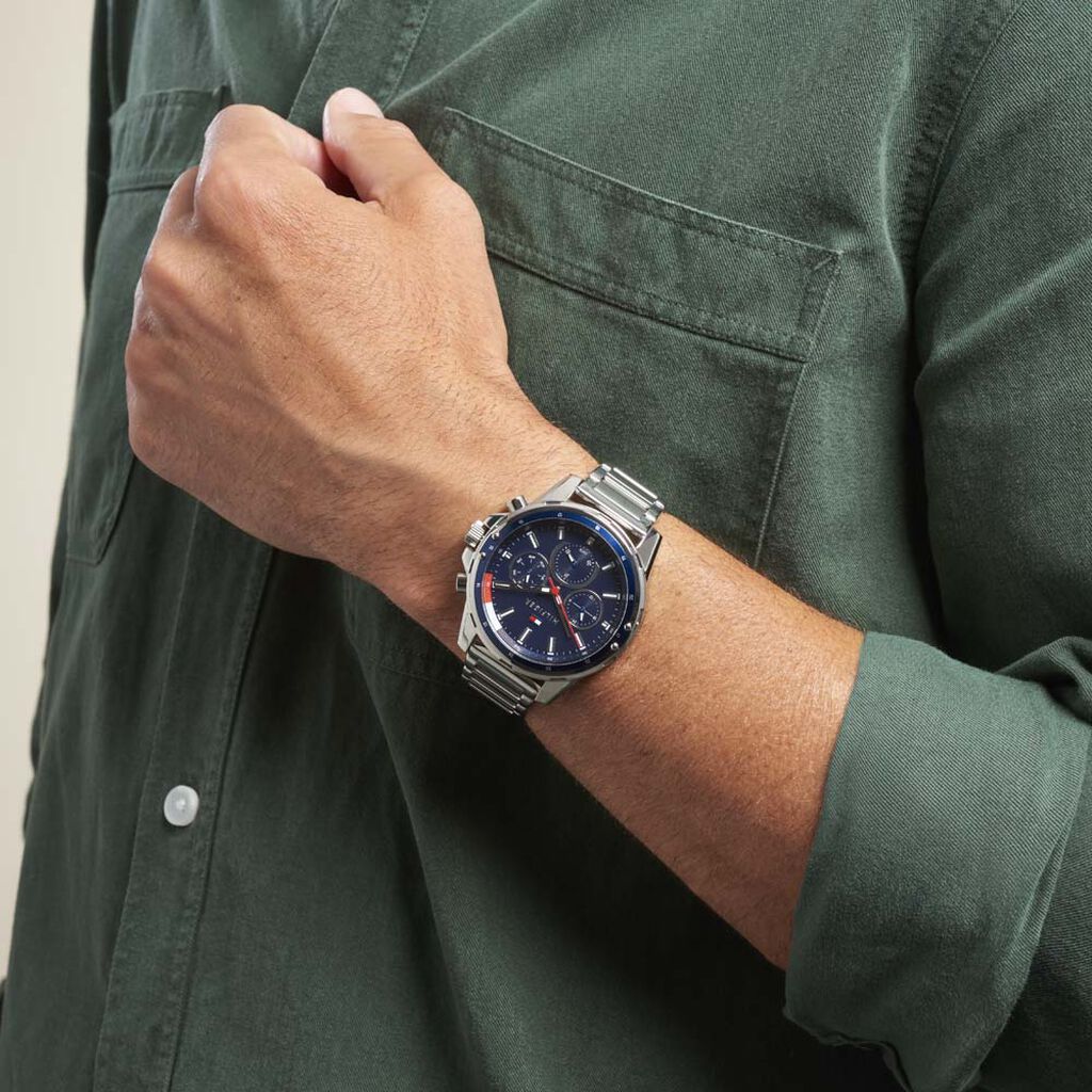 Montre Tommy Hilfiger Bleu - Montres Homme | Histoire d’Or