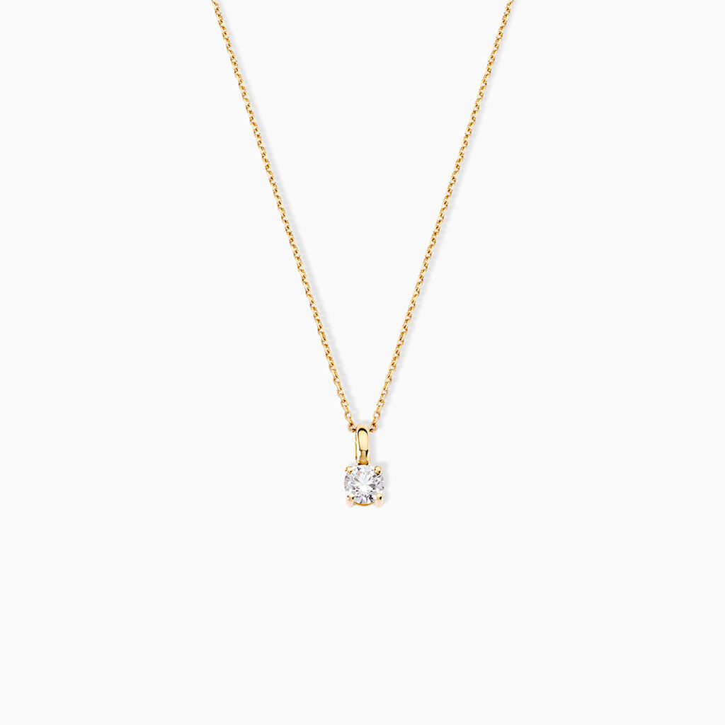Pendentif Aphrodite Or Jaune Diamant - Pendentifs Femme | Histoire d&rsquo;Or