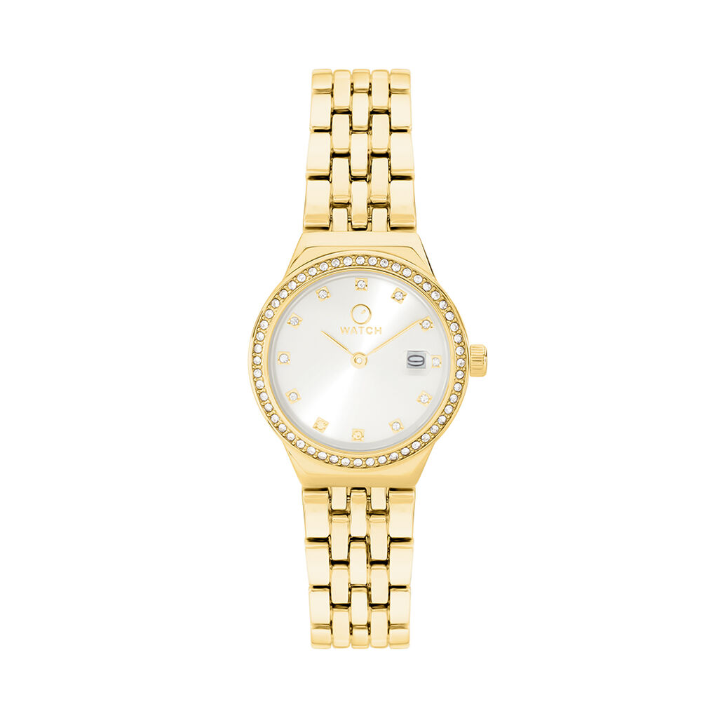 Montre 0 O Watch Glittering Blanc - Montres Femme | Histoire d&rsquo;Or