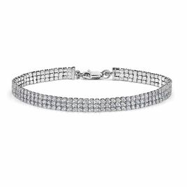 Bracelet Anthia Argent Blanc Oxyde De Zirconium - Bracelets Femme | Histoire d’Or
