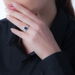 Bague Crista Or Blanc Saphir Et Diamant - Bagues solitaires Femme | Histoire d’Or