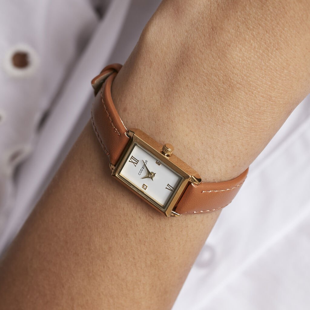 Montre Codhor Suzy Blanc - Montres Femme | Histoire d’Or