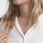 Collier Or Jaune Shiela Oxyde Central - Colliers Femme | Histoire d&rsquo;Or