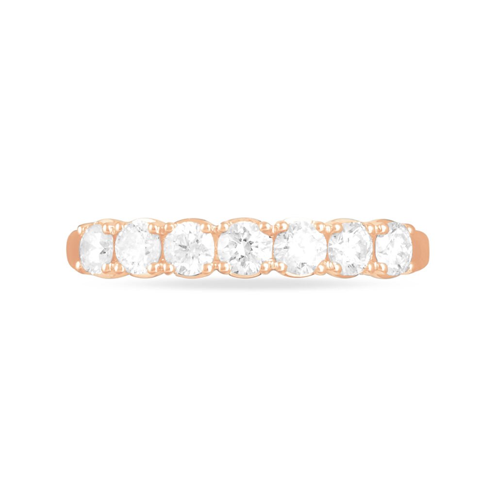 Alliance Eloise Or Rose Diamant - Alliances Femme | Histoire d&rsquo;Or