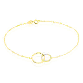 Bracelet Or Jaune Nesrine Oxydes - Bracelets Femme | Histoire d’Or