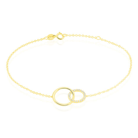 Bracelet Or Jaune Nesrine Oxydes - Bracelets Femme | Histoire d’Or