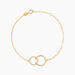 Bracelet Or Jaune Nesrine Oxydes - Bracelets Femme | Histoire d’Or