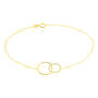 Bracelet Or Jaune Nesrine Oxydes
