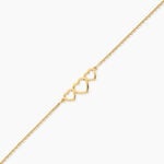 Bracelet Mayron Argent Dor&eacute; A L'Or 750/1000 - F&ecirc;te des m&egrave;res Femme | Histoire d&rsquo;Or