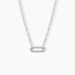 Collier Egerie Argent Blanc - Colliers Femme | Histoire d&rsquo;Or