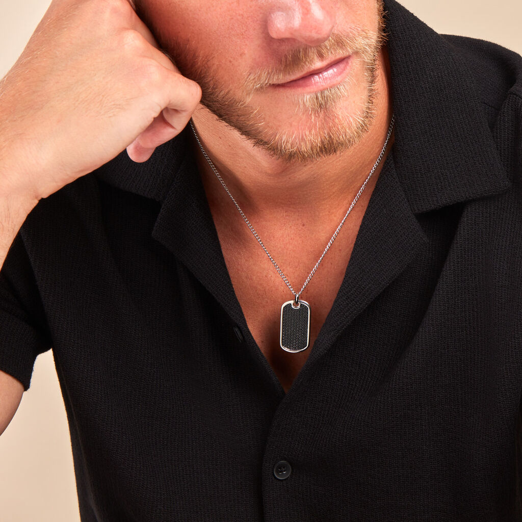 Collier Bellagio Acier Bicolore - Colliers fantaisie Homme | Histoire d’Or