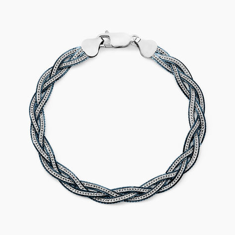 Bracelet Elae Argent Bicolore - Bracelets chaîne Femme | Histoire d’Or