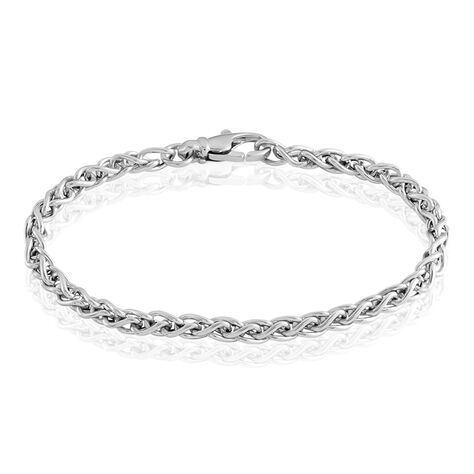 Bracelet Argent Blanc Savanne - Bracelets chaîne Femme | Histoire d’Or