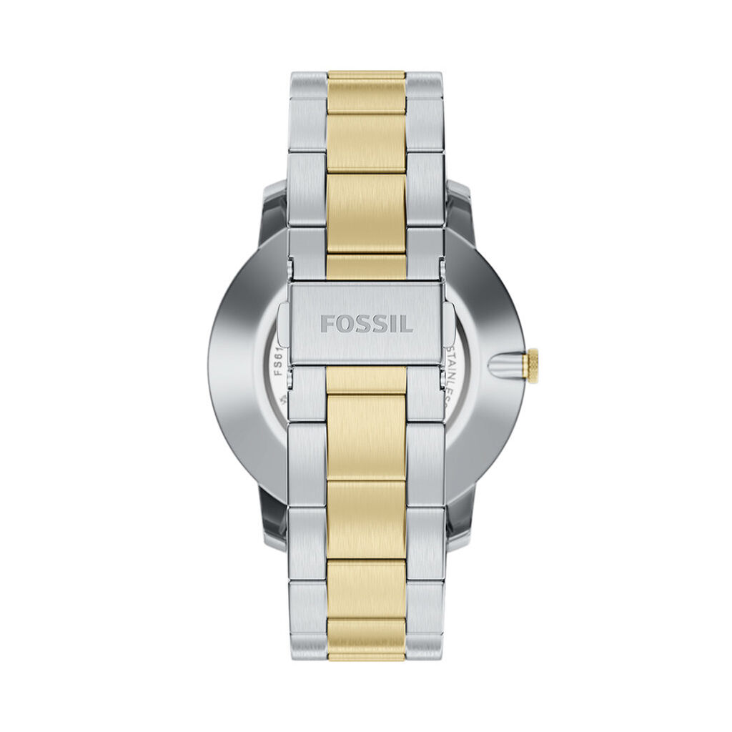 Montre Fossil Minimalist Noir - F&ecirc;te des p&egrave;res Homme | Histoire d&rsquo;Or