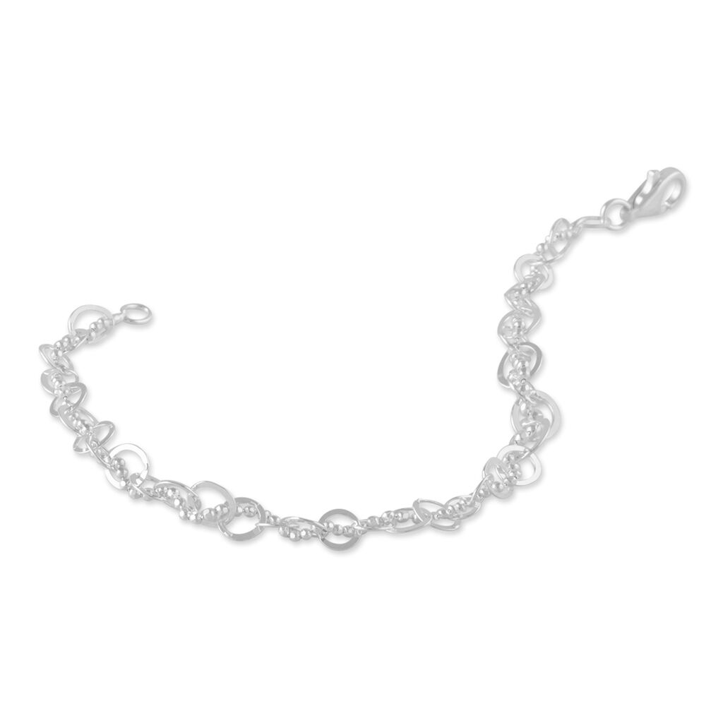 Bracelet Mayan Argent Blanc - Bracelets Femme | Histoire d’Or