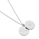 Collier Erinna Argent Blanc Oxyde De Zirconium - Colliers fantaisie Femme | Histoire d&rsquo;Or