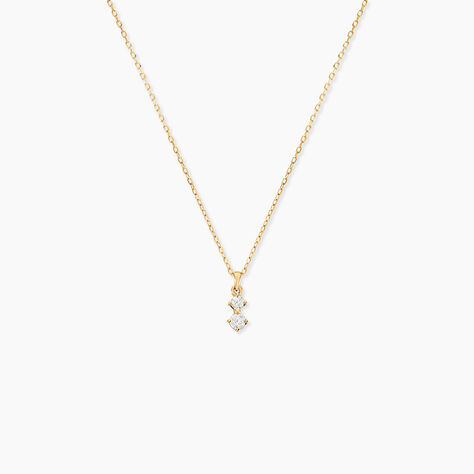 Collier Eugenio Or Jaune Diamant Synthétique - Nouveautés Femme | Histoire d’Or