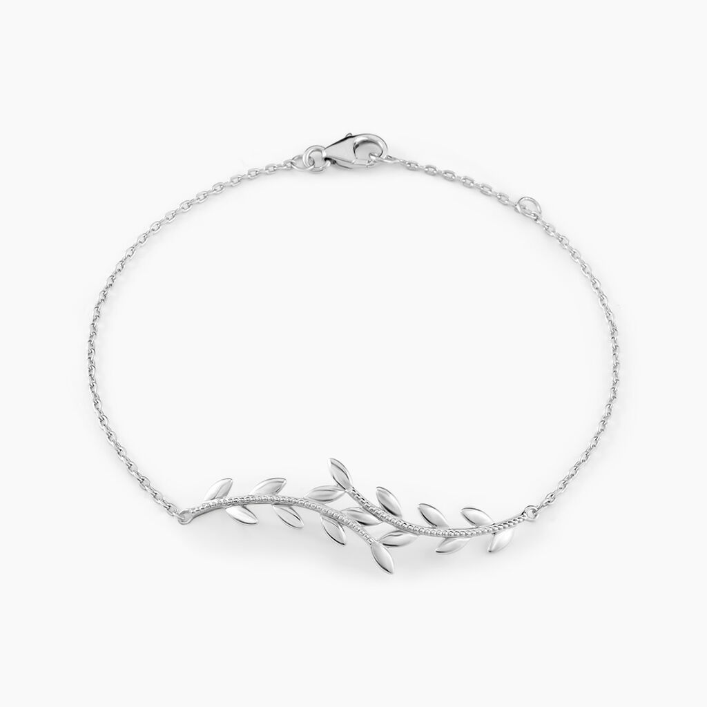 Bracelet Folia Argent Blanc - Bracelets Femme | Histoire d&rsquo;Or