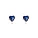 Boucles D'oreilles Kelvyn Argent Blanc Oxyde - Boucles d'Oreilles Coeur Femme | Histoire d’Or