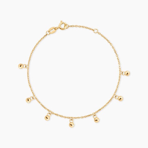 Bracelet Bethanie Argent Dor&eacute; A L'Or 750/1000 - Bracelets Breloques Femme | Histoire d&rsquo;Or