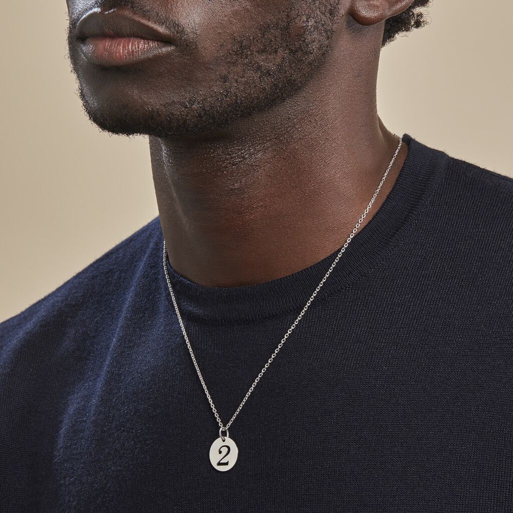 Pendentif Efiso Argent Blanc - Pendentifs Famille | Histoire d’Or