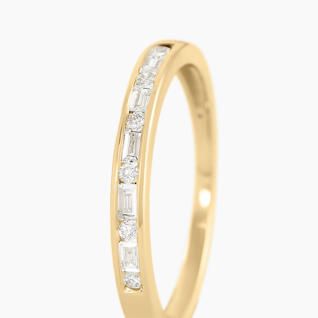 Alliance Collection 1986 Or Jaune Diamant - Alliances Femme | Histoire d’Or