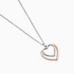 Collier Argent Bicolore Fethi - Colliers fantaisie Femme | Histoire d&rsquo;Or