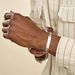 Bracelet Identité Argent Blanc Vila - Gourmettes Homme | Histoire d’Or