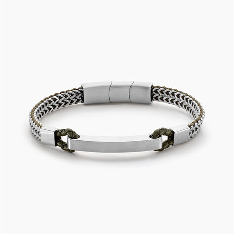 Bracelet Jourdan Donovan Acier Argenté - Nouveautés bijoux Homme | Histoire d’Or