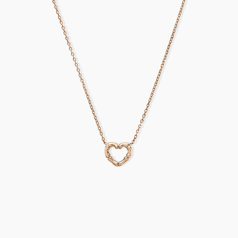 Collier May-li Argent Rose - Colliers fantaisie Femme | Histoire d’Or