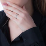 Bague Lilo Or Blanc Oxyde De Zirconium - Bagues avec pierre Femme | Histoire d&rsquo;Or