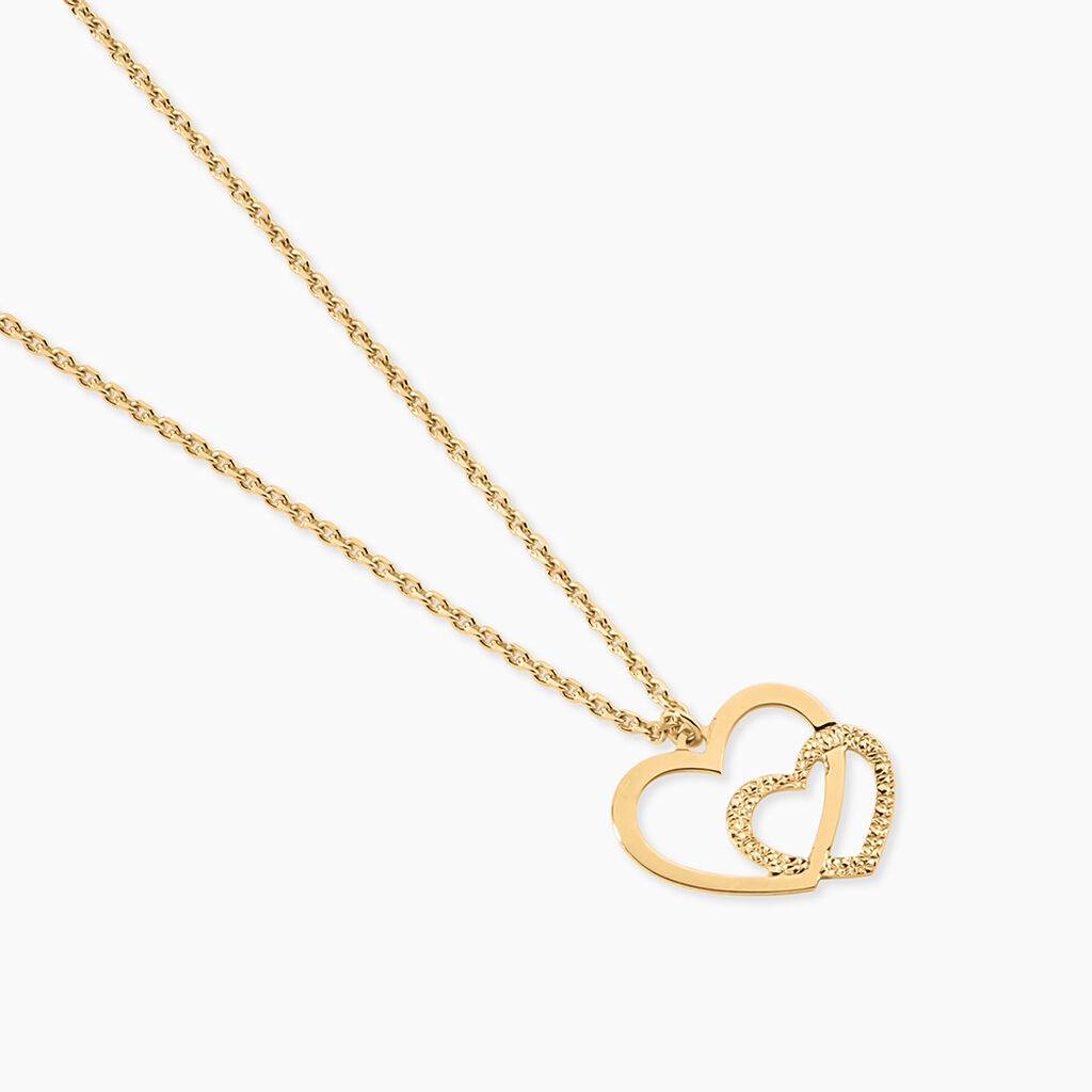Collier Duarte Argent Dor&eacute; A L'Or 750/1000 - F&ecirc;te des m&egrave;res Femme | Histoire d&rsquo;Or