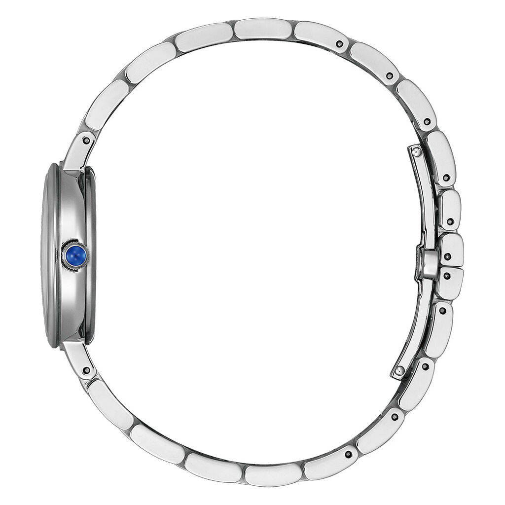 Montre Citizen L Round Blanc - Montres solaires Femme | Histoire d&rsquo;Or