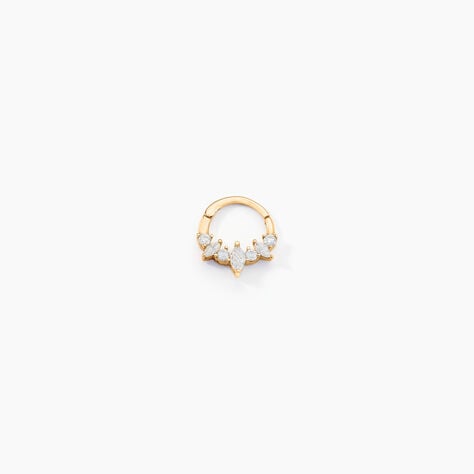 Piercing D'oreille Et/ou De Nez Unitaire Pru Or Jaune Oxyde Zirconium - Bijoux Femme | Histoire d’Or