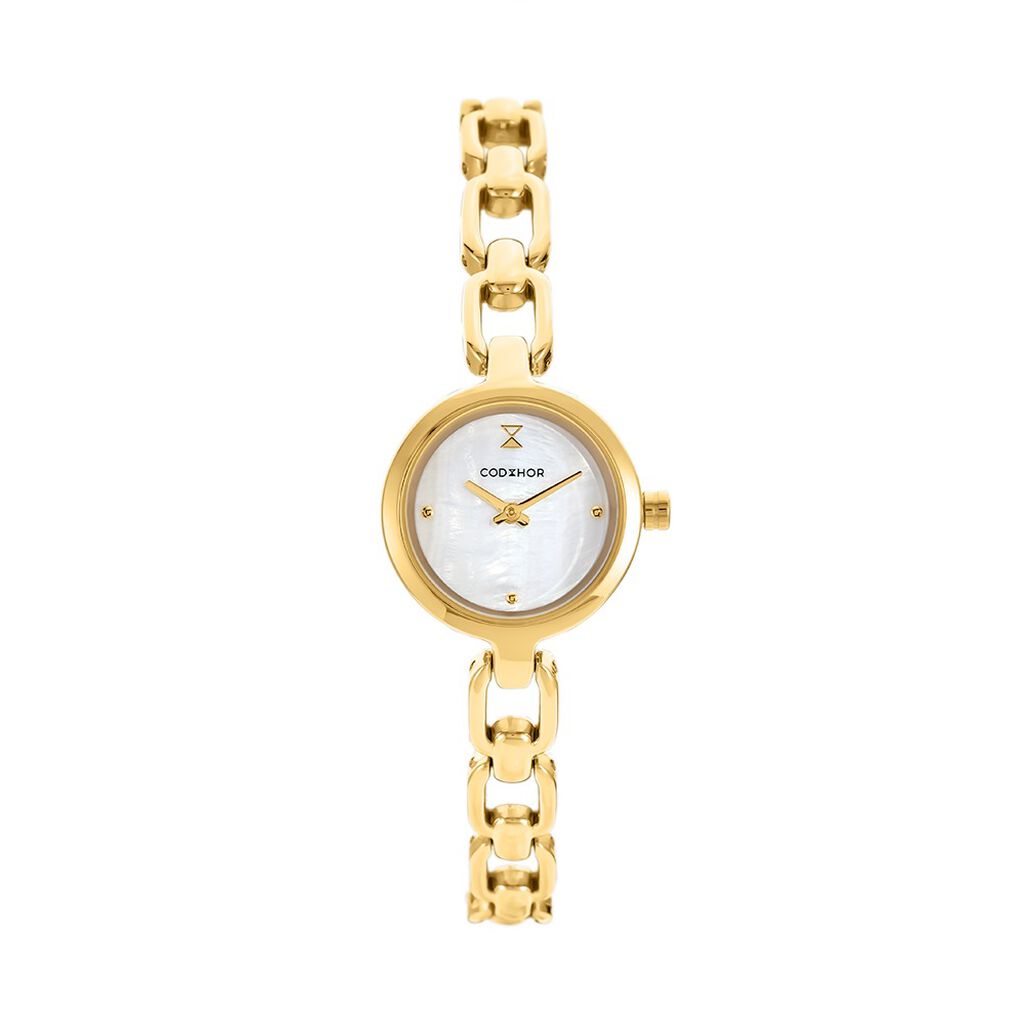 Montre Codhor Lina Nacre Blanche - Montres Femme | Histoire d’Or
