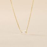 Collier Lawry Or Jaune Oxyde De Zirconium - Colliers Femme | Histoire d&rsquo;Or