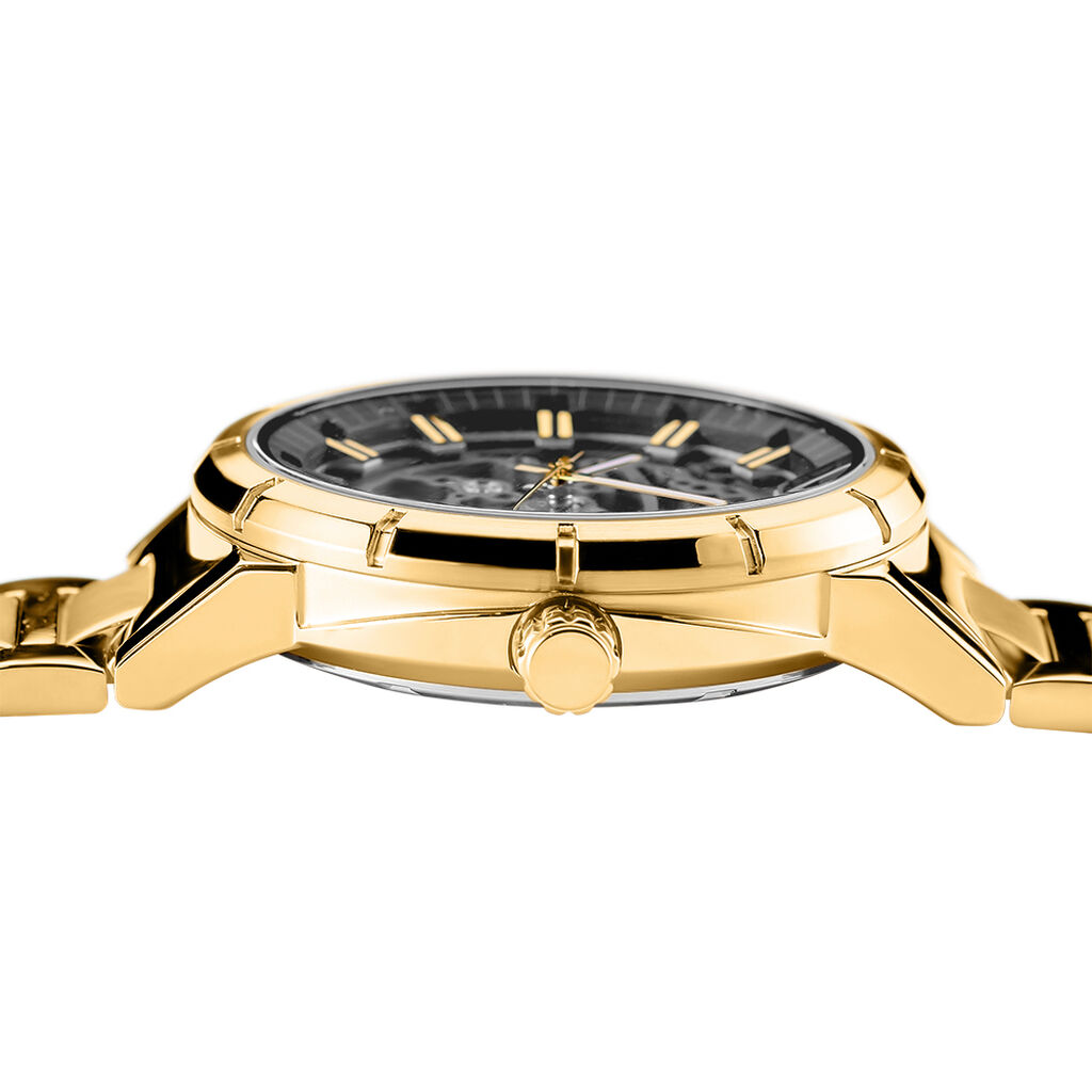 Montre Pierre Lannier Automatique 45 Noir - Montres Homme | Histoire d’Or