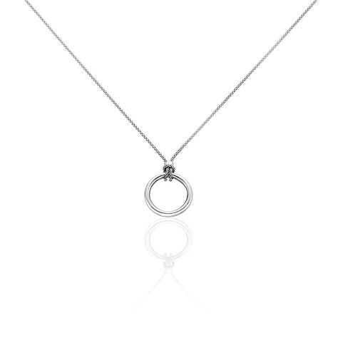Collier Magda Argent Blanc - Colliers fantaisie Femme | Histoire d’Or