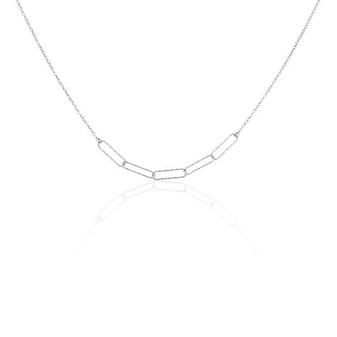 Collier Chiarina Argent Blanc - Colliers fantaisie Femme | Histoire d&rsquo;Or