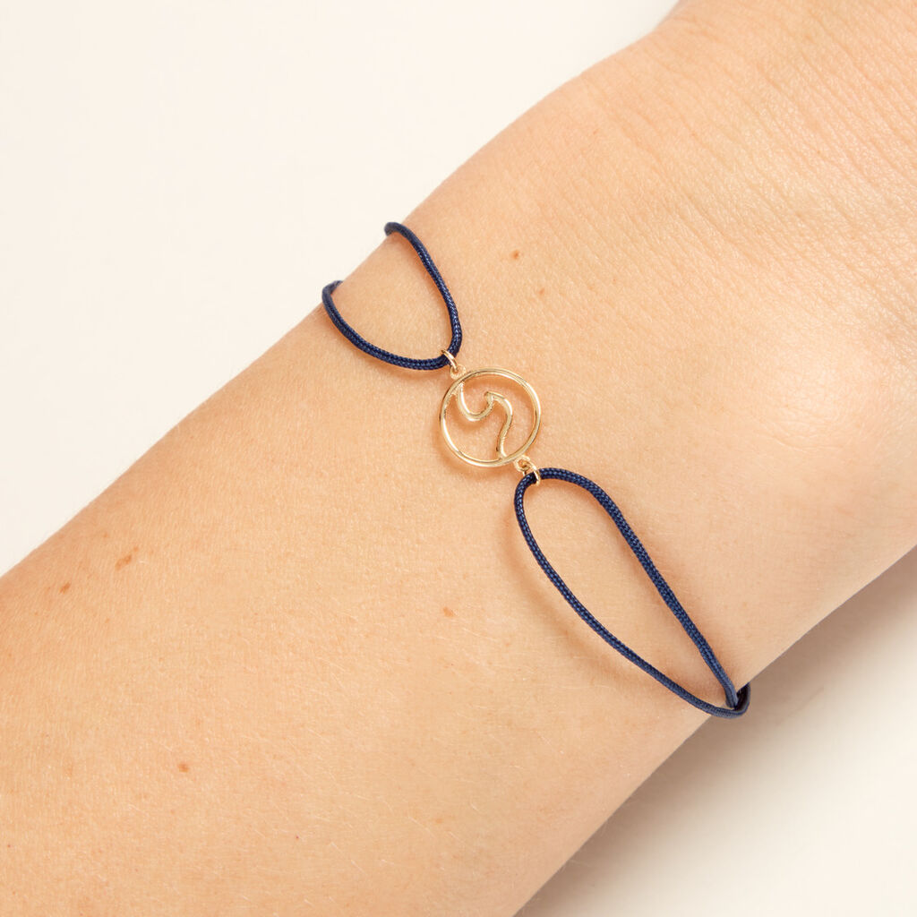 Bracelet Vaclava Or Jaune - Bracelets cordon Famille | Histoire d’Or