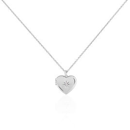 Collier Cahida Argent Blanc Oxyde De Zirconium - Sautoirs Femme | Histoire d’Or